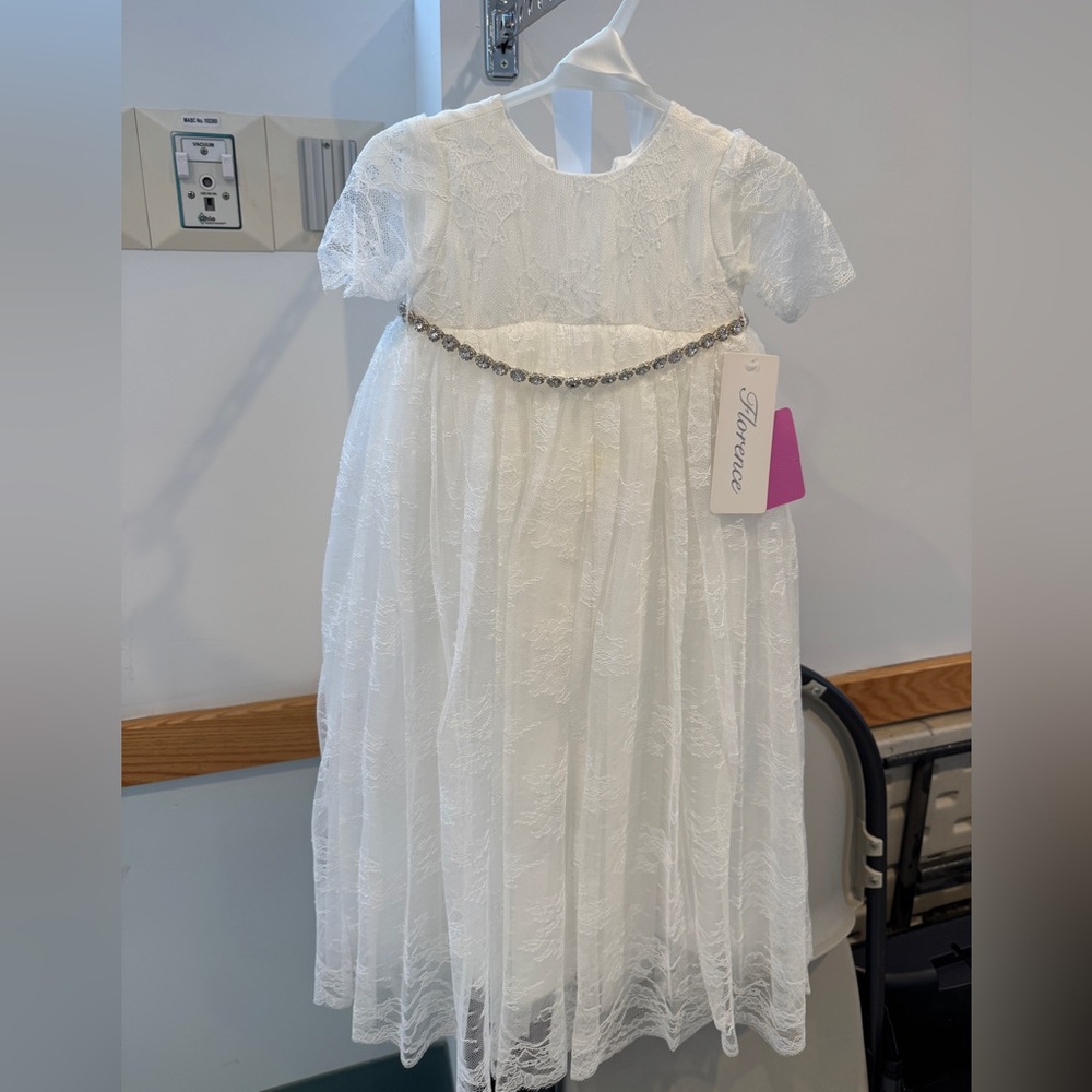 Baptism Dress with bonnet